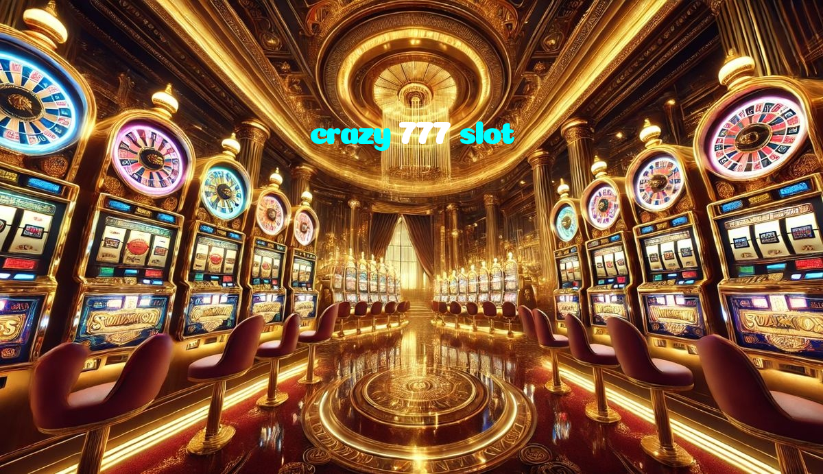 crazy 777 slot casino presented on mobile device in Pakistan with slots and live games